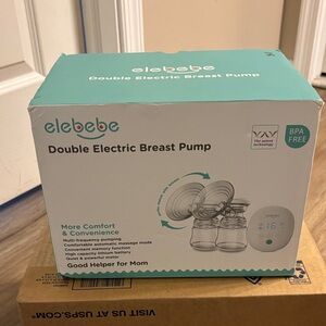 NIB Elebebe  Double Electric Breast Pump
